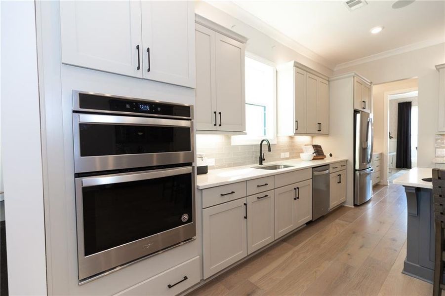 Furnished interior view inside a new home in Aberdeen, Hoschton (Image 48).