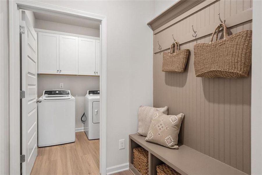 Furnished interior view inside a new home in Summerfield Place, Carrollton (Image 9).