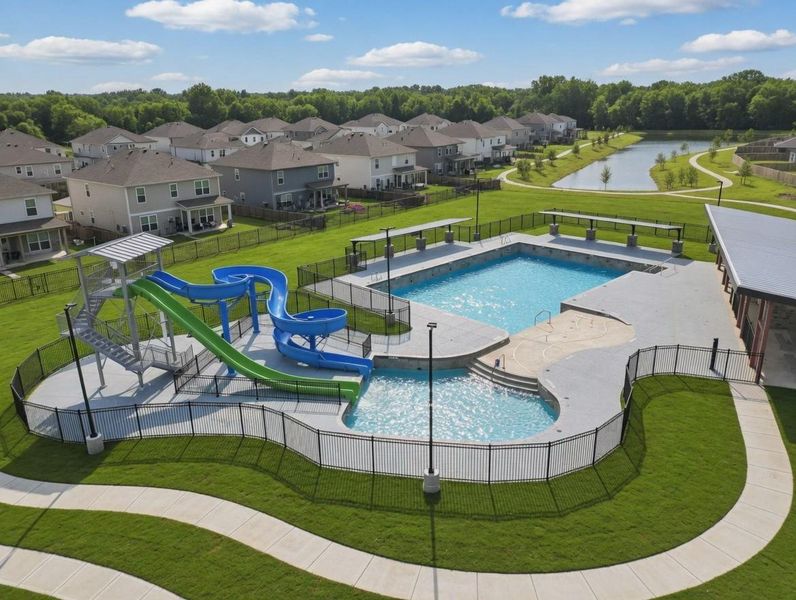 Community amenities in Caldwell Crossing, Iowa Colony (Image 5).