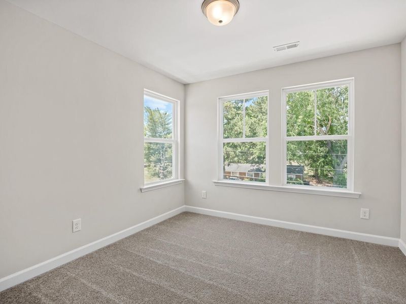 Spacious, unfurnished interior of a new home in Camden Park, Knightdale (Image 25). Spacious, unfurnished interior of a new home in Camden Park, Knightdale (Image 25).