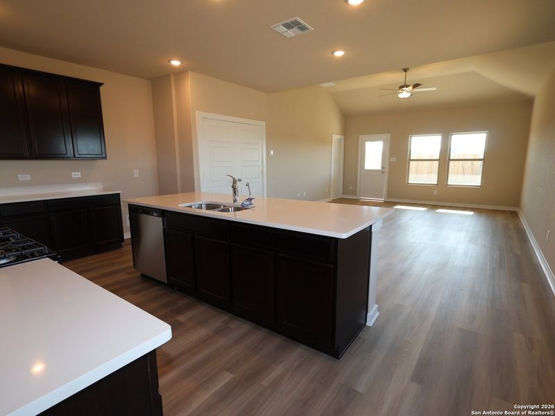 Furnished interior view inside a new home in Winding Brook, San Antonio (Image 8).