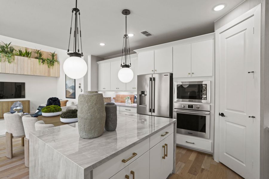Furnished interior view inside a new home in Jubilee 45', 50', 70', Hockley (Image 16).