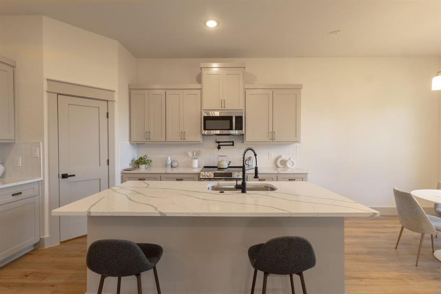 Furnished interior view inside a new home in , Fort Worth (Image 31).