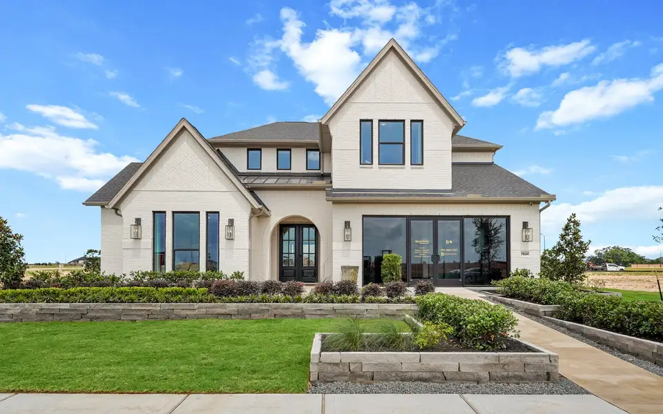 Representative exterior photo of a completed home built from the Hayden by Brookfield Residential in Midline, Webster, TX (Image 17).