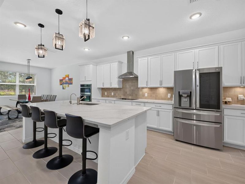 Furnished interior view inside a new home in Storey Creek, Kissimmee (Image 5).