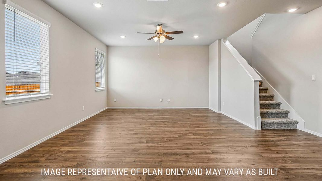 Spacious, unfurnished interior of a new home in Eagles Landing, Waco (Image 17).