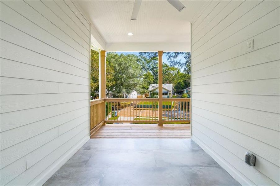 Exterior details and patio area of a home in , Atlanta (Image 26). Exterior details and patio area of a home in , Atlanta (Image 26).