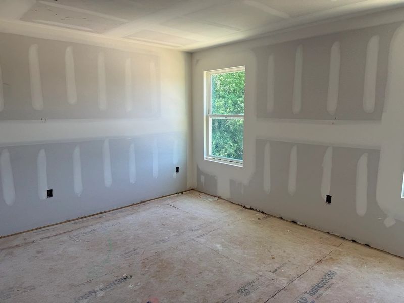 In-progress construction of a new home in Towns at The Point, Rolesville, NC (Image 22).