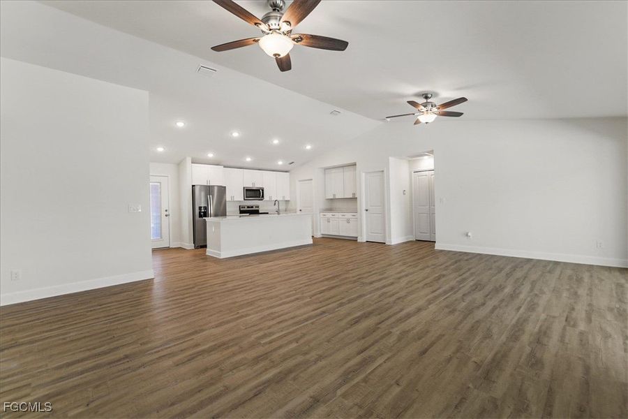 Spacious, unfurnished interior of a new home in Cape Coral, Cape Coral (Image 14). Spacious, unfurnished interior of a new home in Cape Coral, Cape Coral (Image 14).