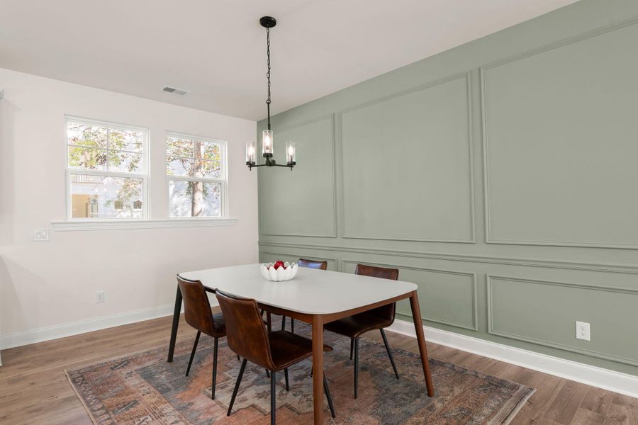 Furnished interior view inside a new home in , Hollywood (Image 17).