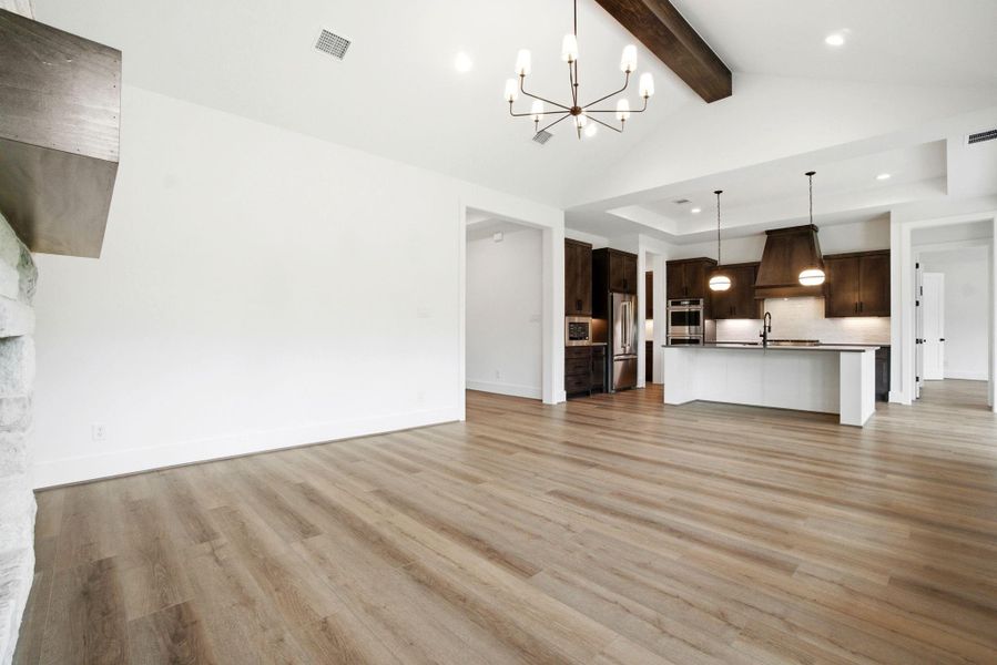 Spacious, unfurnished interior of a new home in Chapel Bend, Montgomery (Image 21).