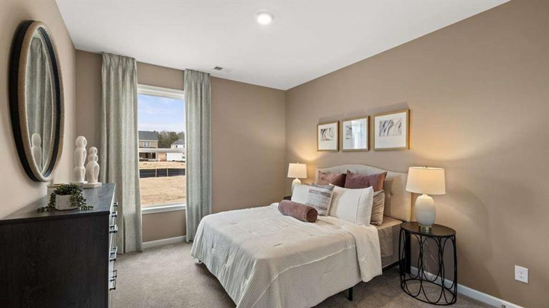 Furnished interior view inside a new home in Heritage Pointe, Senoia (Image 16).