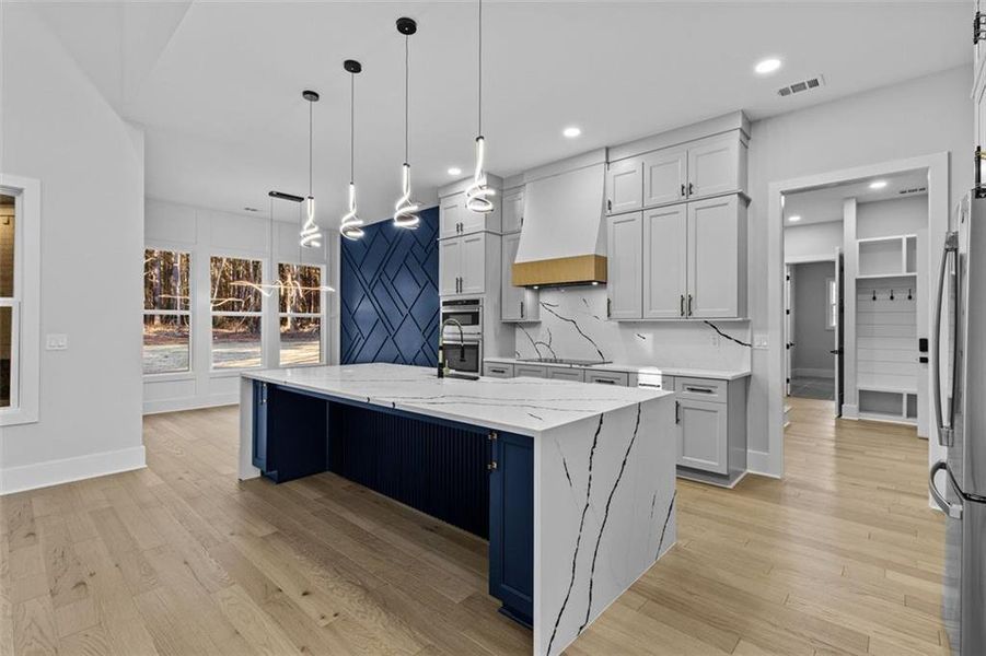 Furnished interior view inside a new home in , Monroe (Image 9).