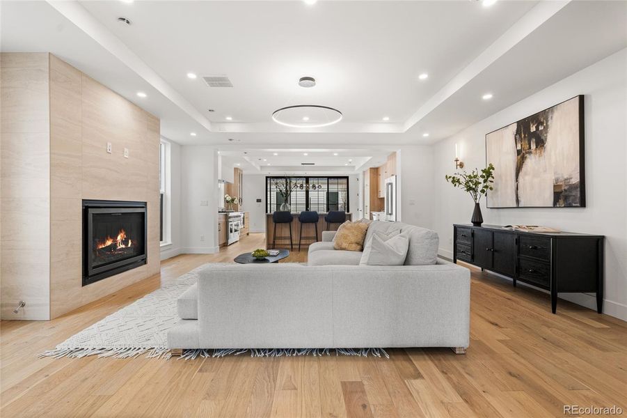 Furnished interior view inside a new home in , Denver (Image 4).