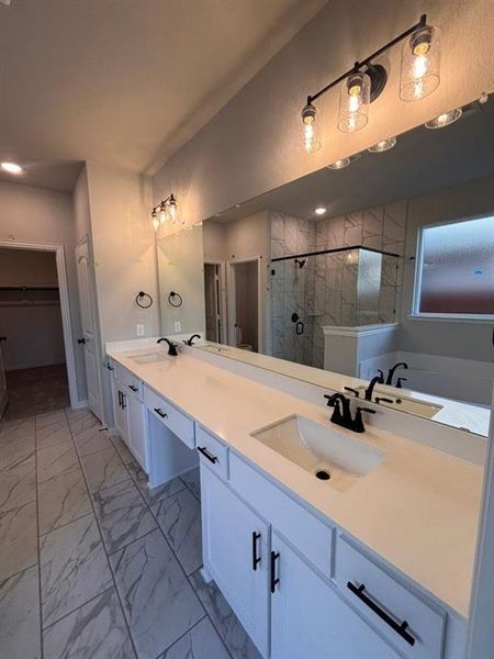 Furnished interior view inside a new home in Northstar, Haslet (Image 6).