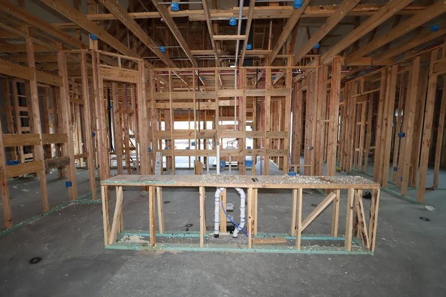 In-progress construction of a new home in The Meadows at Imperial Oaks, Conroe, TX (Image 6). In-progress construction of a new home in The Meadows at Imperial Oaks, Conroe, TX (Image 6).