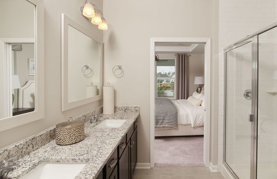 Furnished interior view inside a new home in Del Webb Charleston at Nexton, Summerville (Image 7).