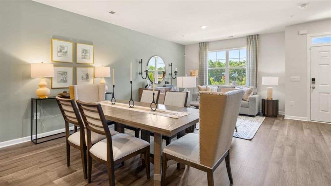Furnished interior view inside a new home in , Stockbridge (Image 12).