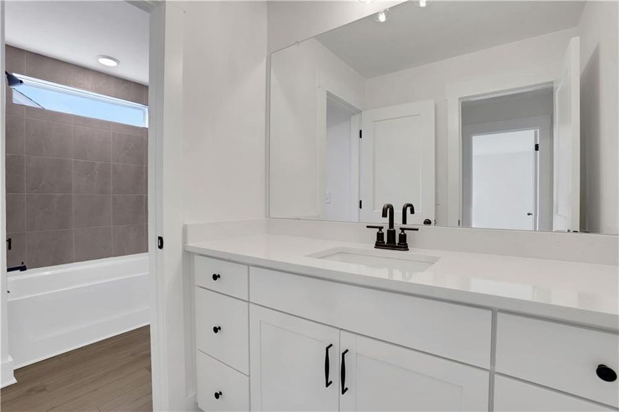Furnished interior view inside a new home in Twin Lakes, Hoschton (Image 13).
