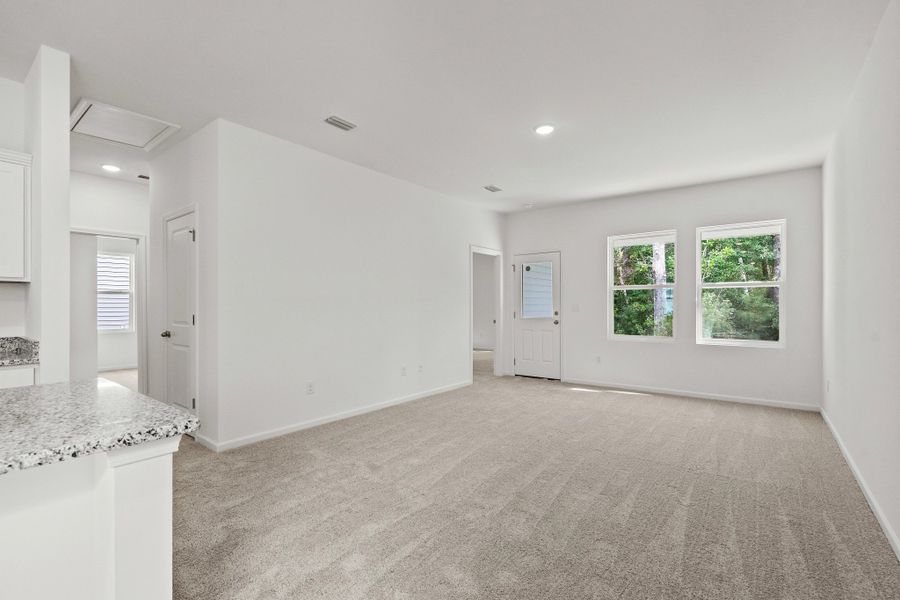Representative unfurnished interior of a home built from the Sterling by Starlight Homes in Eagles Landing, Elgin (Image 17).