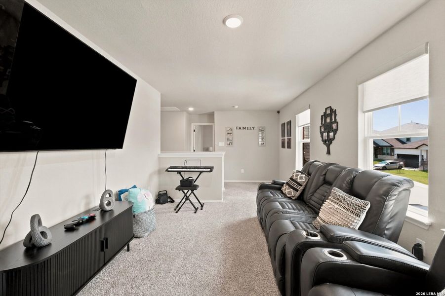 Furnished interior view inside a new home in Horizon Pointe, Converse (Image 12).