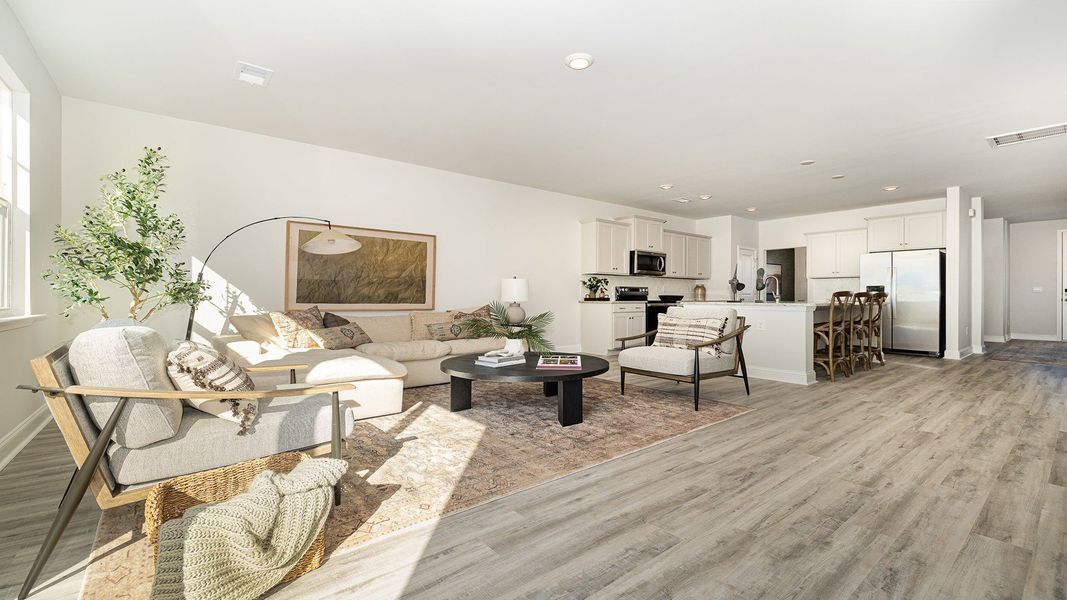 Furnished interior view inside a new home in Eden Springs, Longs (Image 5).