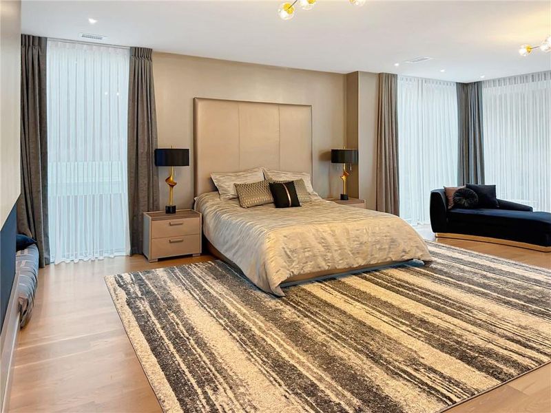 Furnished interior view inside a new home in , Atlanta (Image 11). Furnished interior view inside a new home in , Atlanta (Image 11).