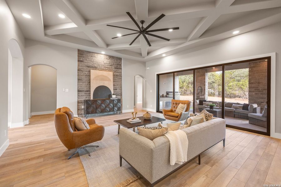 Furnished interior view inside a new home in , Canyon Lake (Image 34). Furnished interior view inside a new home in , Canyon Lake (Image 34).