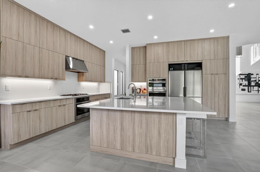 Furnished interior view inside a new home in , Boca Raton (Image 11). Furnished interior view inside a new home in , Boca Raton (Image 11).