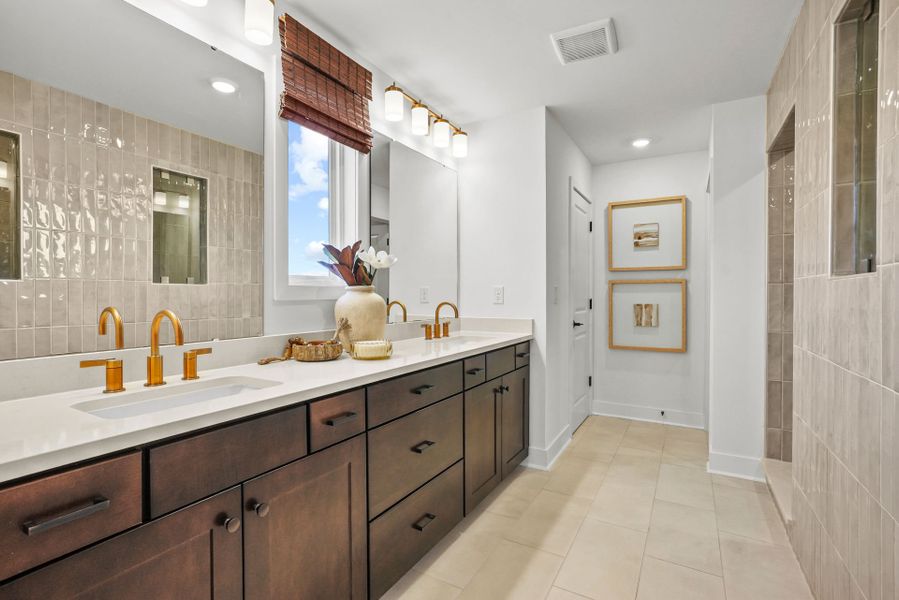 Representative furnished interior of a home built from the Montadale by Pulte Homes in The Retreat at Carolina Ridge, Harrisburg (Image 14).