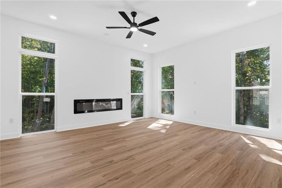 Spacious, unfurnished interior of a new home in , Flowery Branch (Image 42).