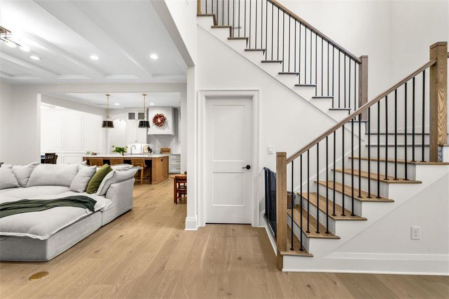 Furnished interior view inside a new home in , Hoschton (Image 13). Furnished interior view inside a new home in , Hoschton (Image 13).