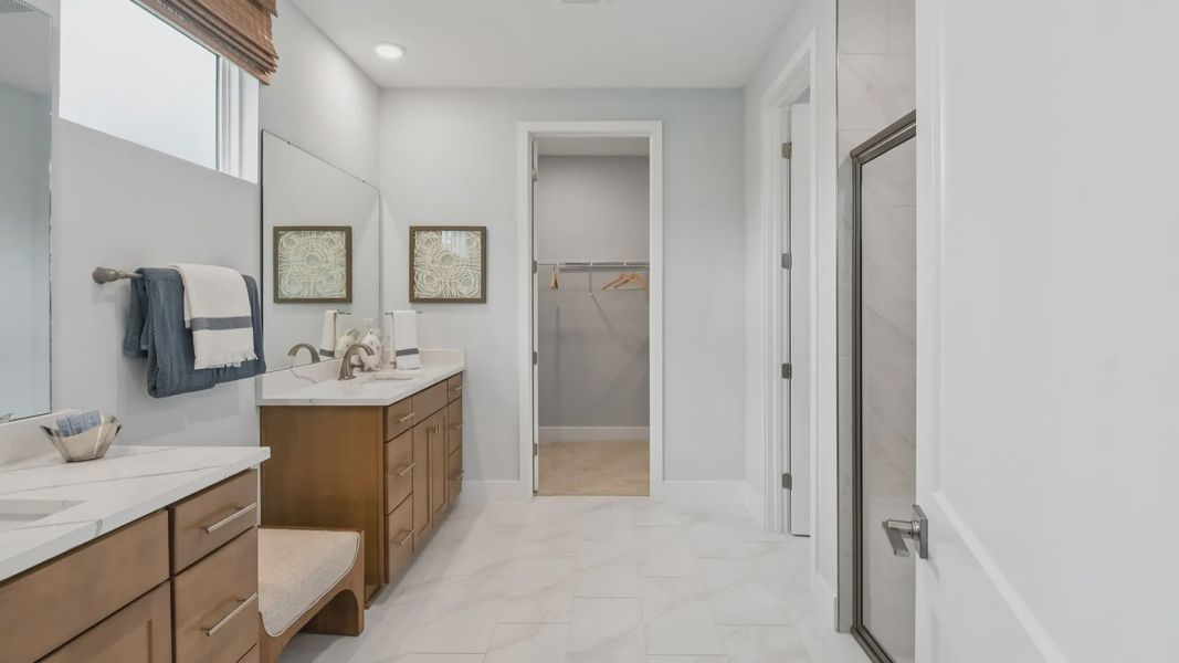 Furnished interior view inside a new home in Ardisia Park, New Smyrna Beach (Image 48).