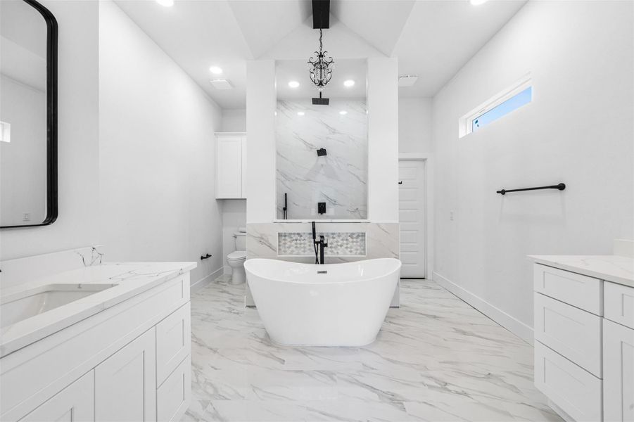 Furnished interior view inside a new home in , Huffman (Image 4).