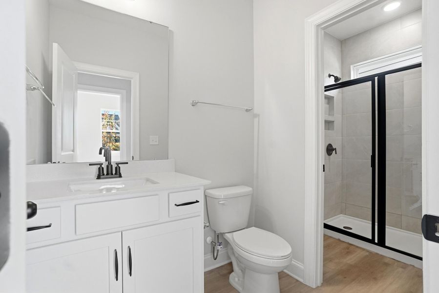 Furnished interior view inside a new home in The Meadows at Laurelbrook, Sherrills Ford (Image 13).