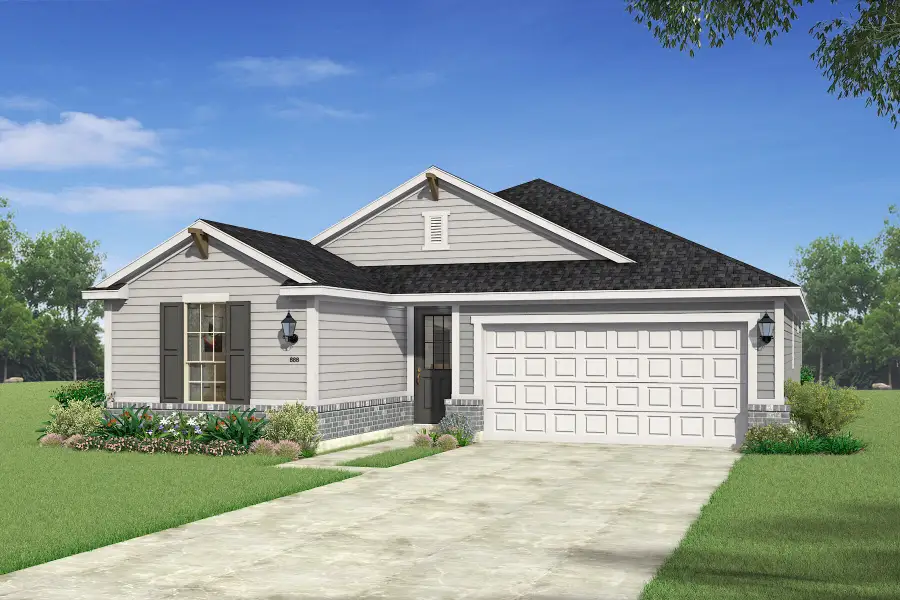 The Elinor II - Traditional 1 Elevation