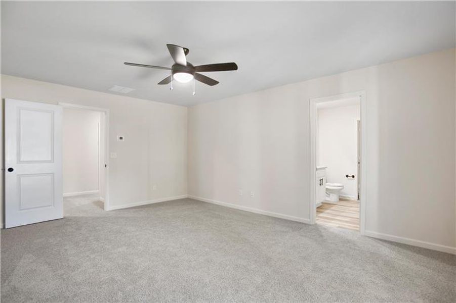 Spacious, unfurnished interior of a new home in , Buford (Image 39).