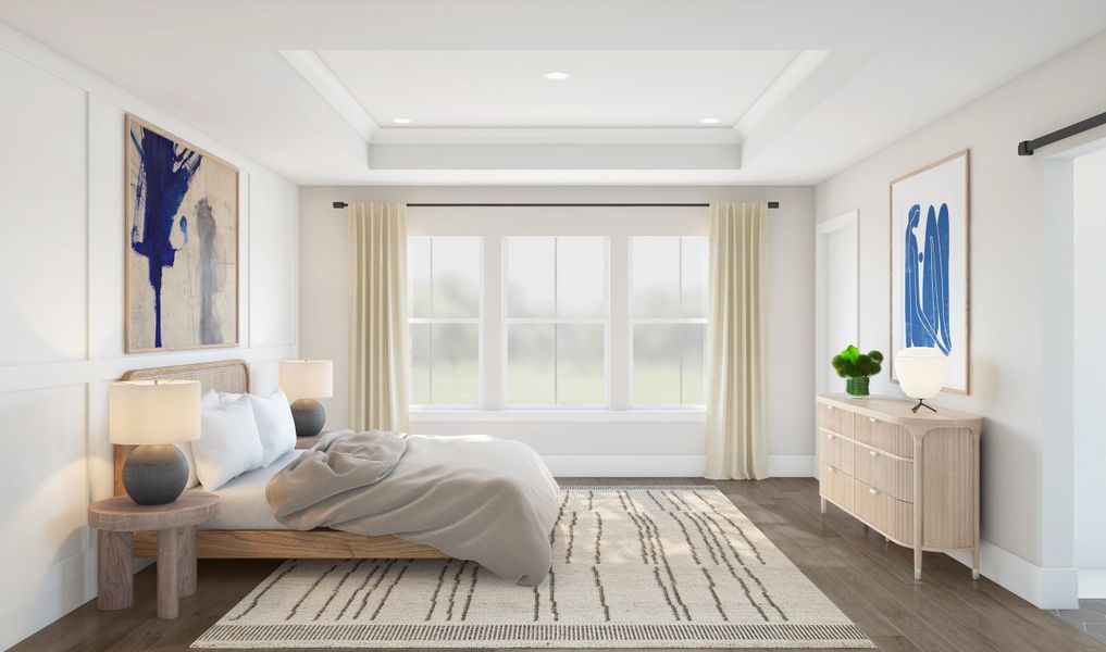 Furnished interior view inside a new home in Liberty Hill Farm, Mount Pleasant (Image 7).