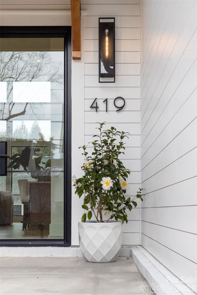 Exterior details and patio area of a home in , Davidson (Image 27).