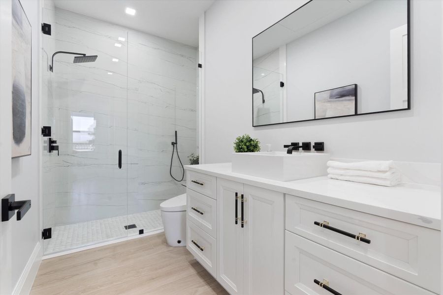 Furnished interior view inside a new home in , West Palm Beach (Image 11).