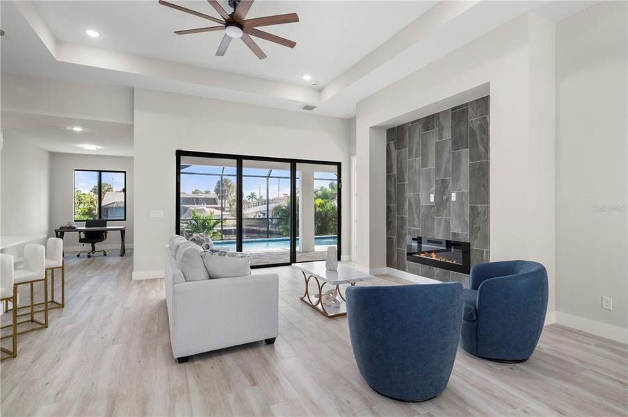 Furnished interior view inside a new home in , Punta Gorda (Image 5).