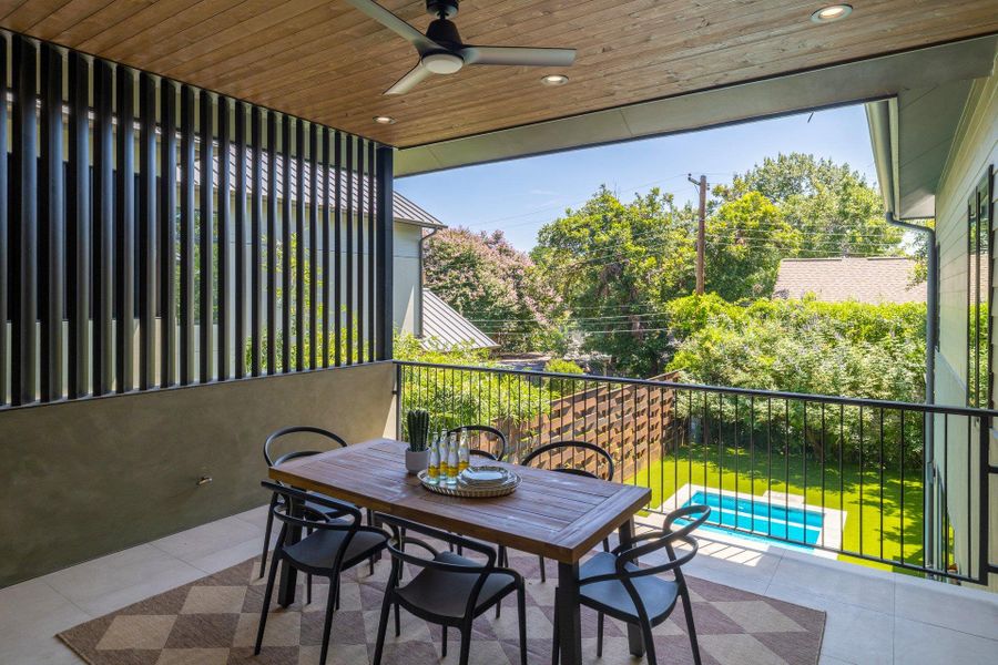Furnished interior view inside a new home in , Austin (Image 23). Furnished interior view inside a new home in , Austin (Image 23).