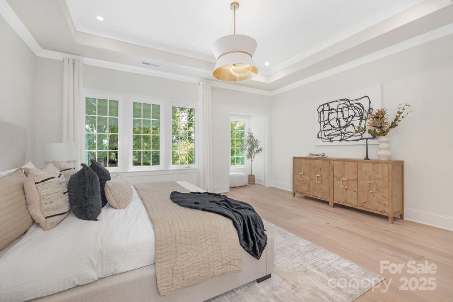 Furnished interior view inside a new home in , Charlotte (Image 5).