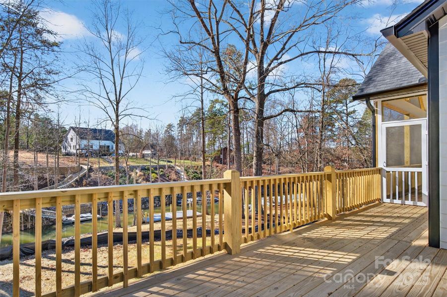 Exterior details and patio area of a home in , Sherrills Ford (Image 27).