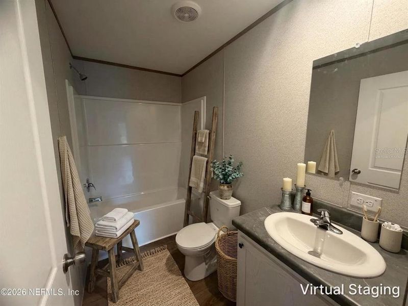 Furnished interior view inside a new home in , Interlachen (Image 17).