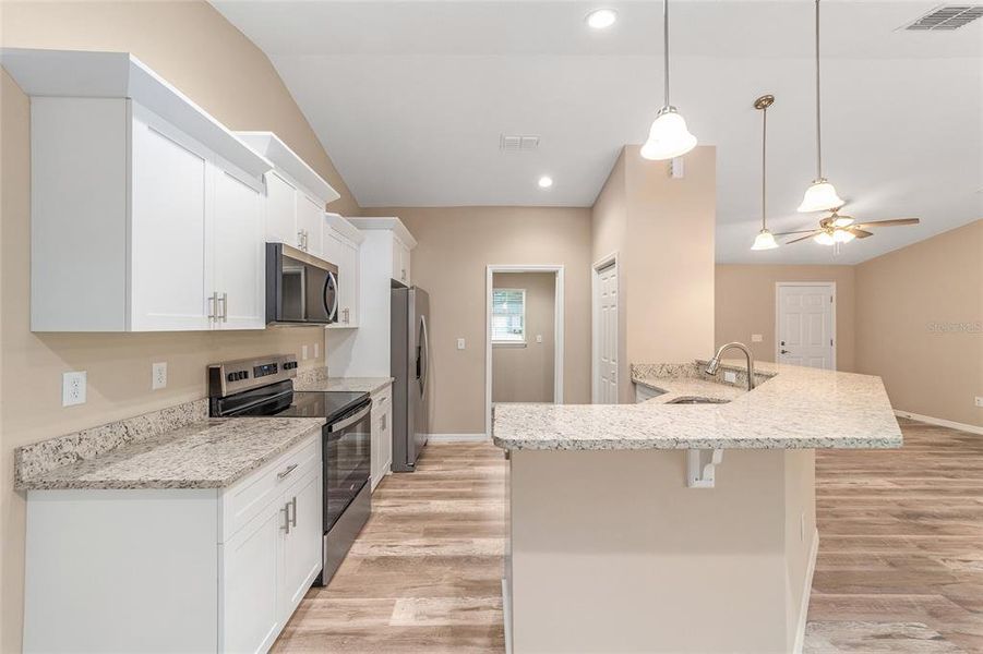 Furnished interior view inside a new home in , Ocala (Image 12).