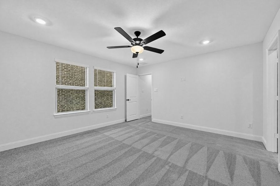 Spacious, unfurnished interior of a new home in Cross Creek Meadows, Celina (Image 16). Spacious, unfurnished interior of a new home in Cross Creek Meadows, Celina (Image 16).