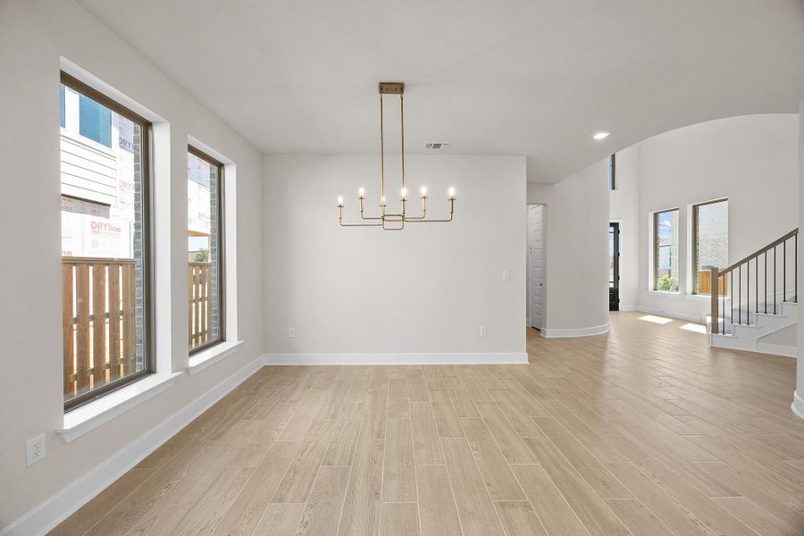 Spacious, unfurnished interior of a new home in Parmer Ranch, Georgetown (Image 18). Spacious, unfurnished interior of a new home in Parmer Ranch, Georgetown (Image 18).