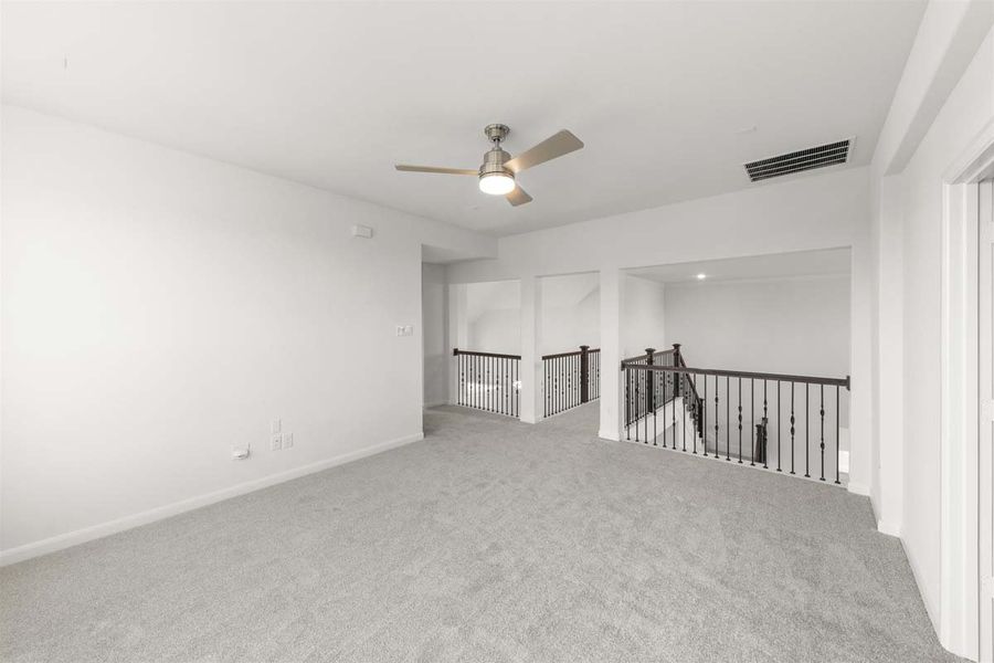 Representative unfurnished interior of a home built from the Driscoll by Pacesetter Homes in Meadow Run, Melissa (Image 30). Representative unfurnished interior of a home built from the Driscoll by Pacesetter Homes in Meadow Run, Melissa (Image 30).
