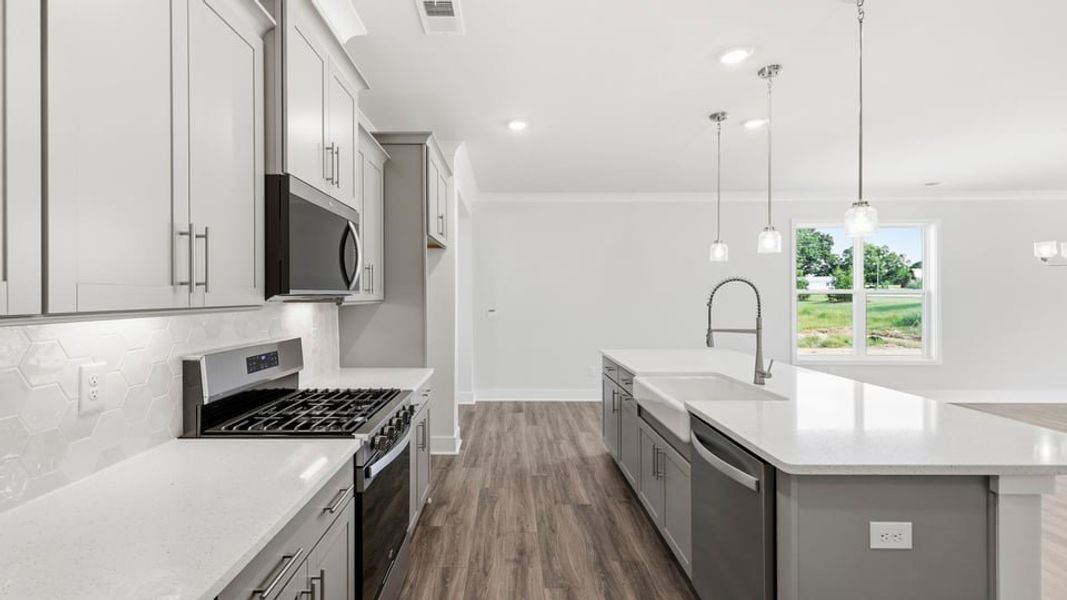 Furnished interior view inside a new home in Sycamore Cove, Woodruff (Image 9).